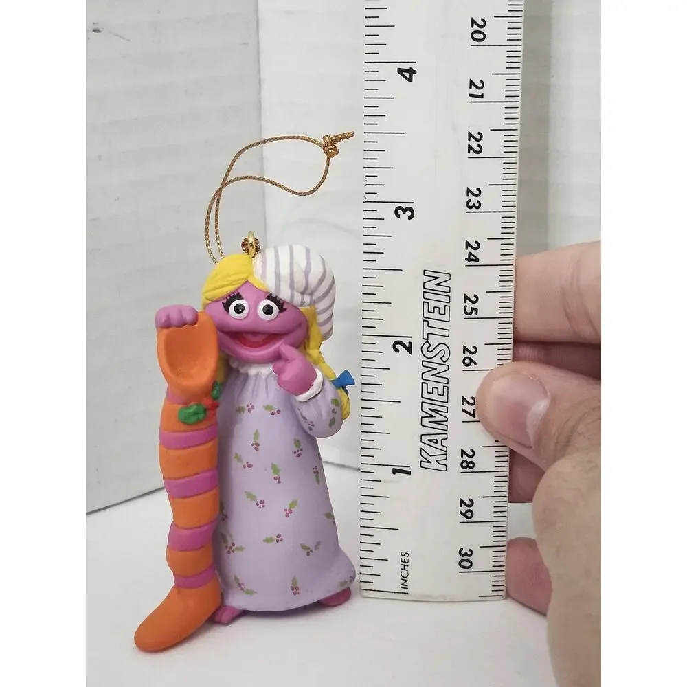1993 Grolier Betty Lou Sesame Street Christmas Ornament Jim Henson Boxed